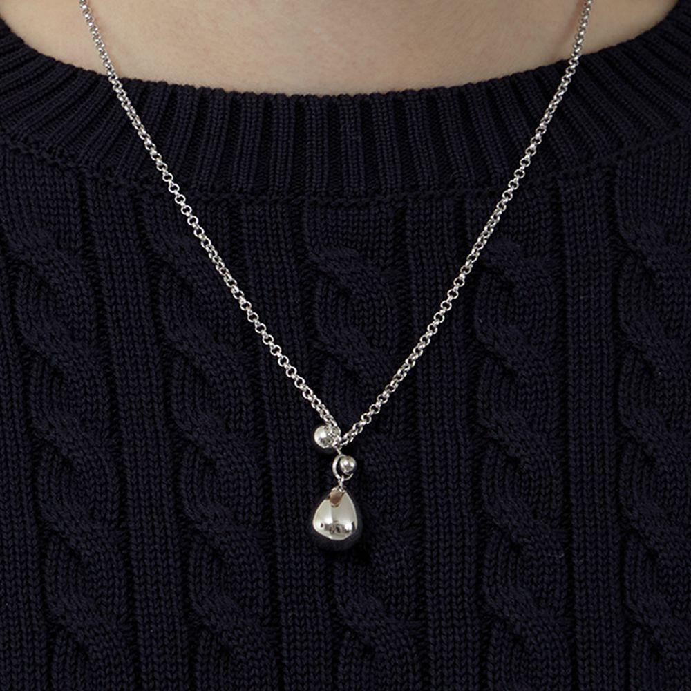 FANTASY WATERDROP NECKLACE(SILVER)