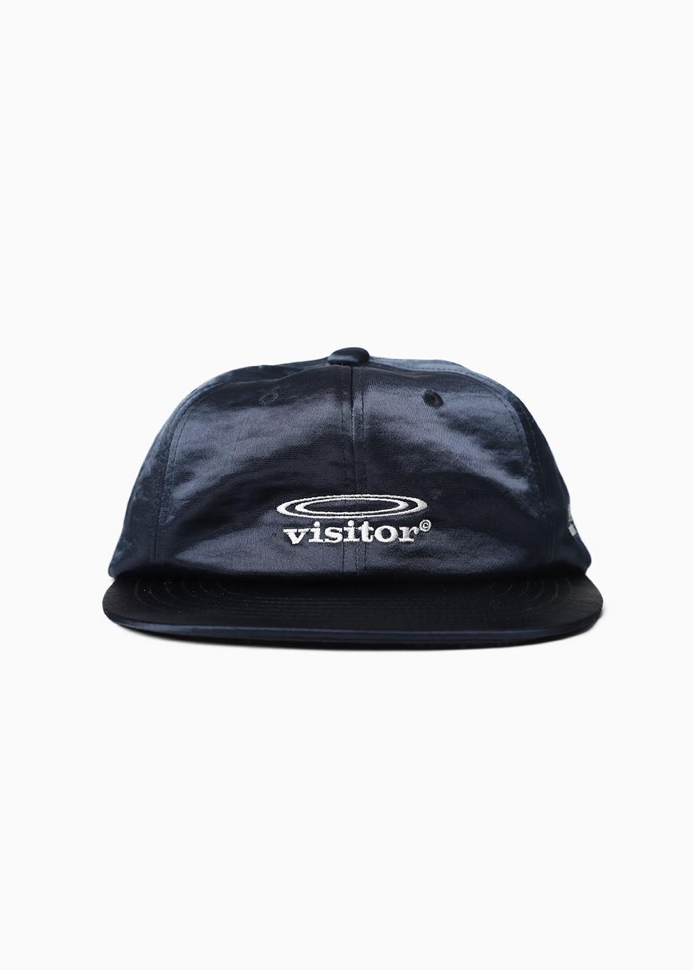 Satin Vinyl 6 Panel Cap (navy)