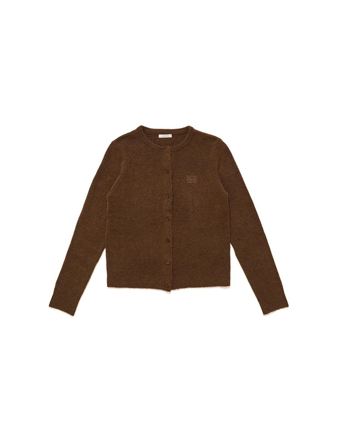 [10/1일 순차배송] Wool Blended Cardigan [BROWN]