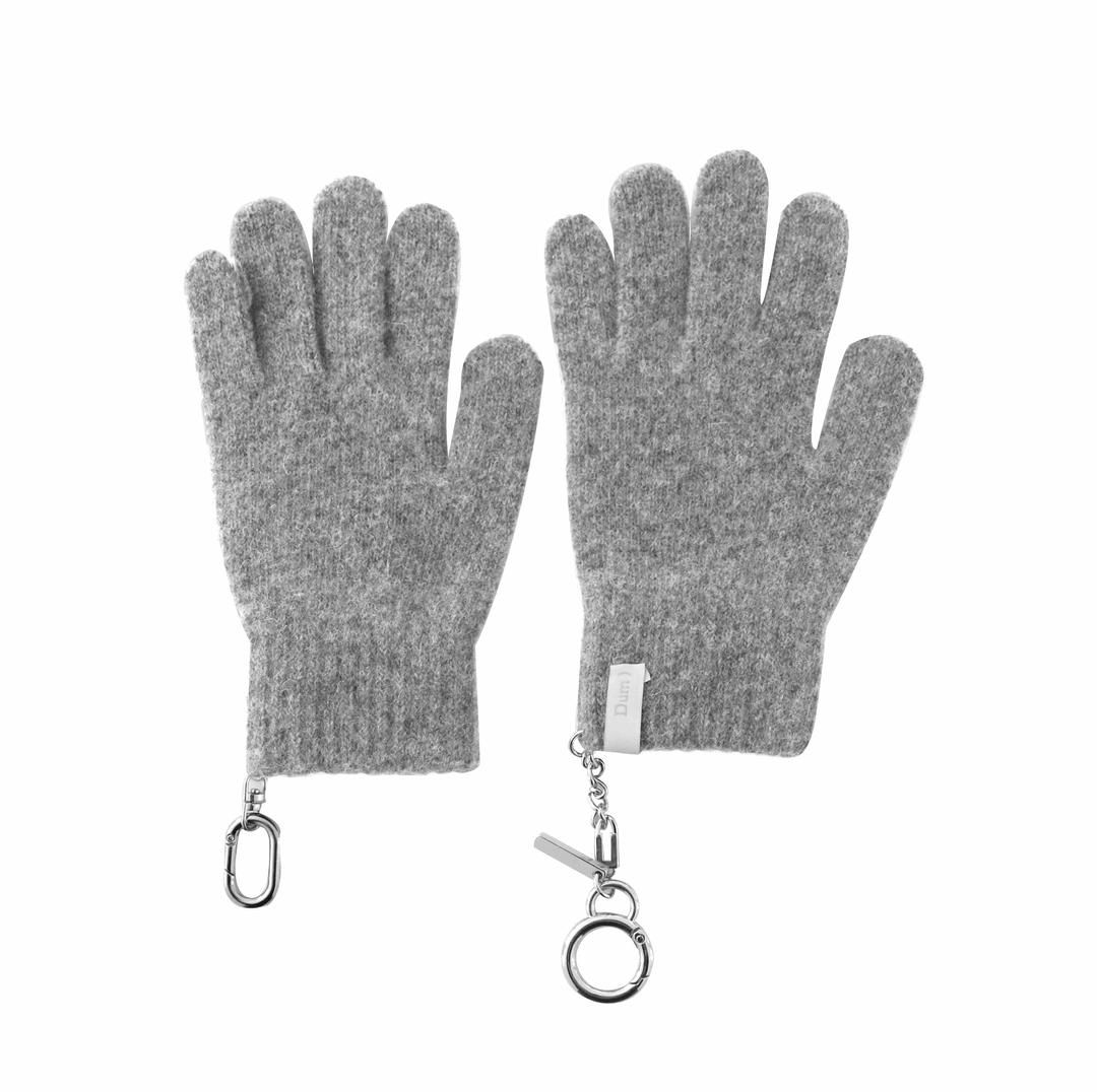 Keyring Gloves [Light Gray]