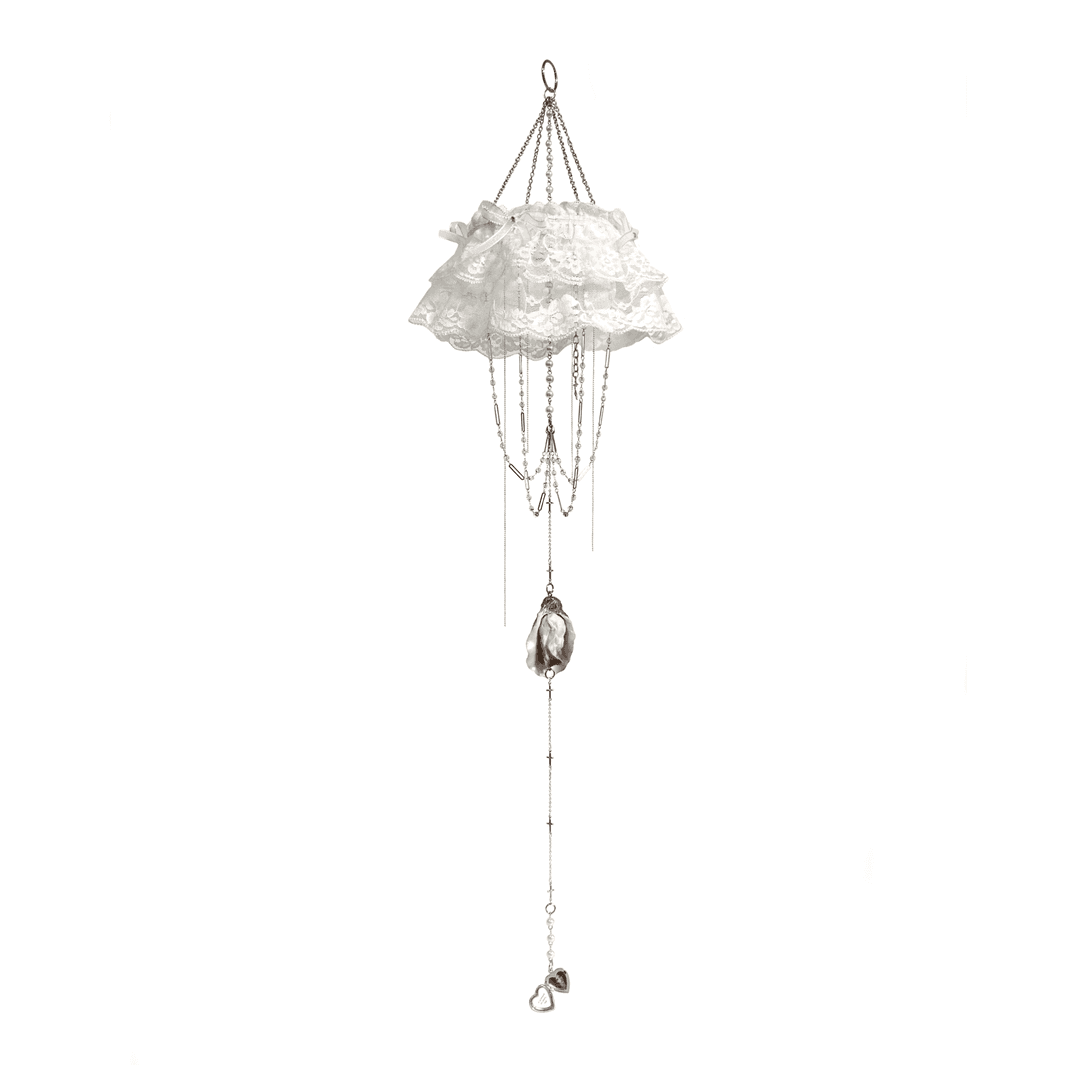 Rhythmic chandelier mobile