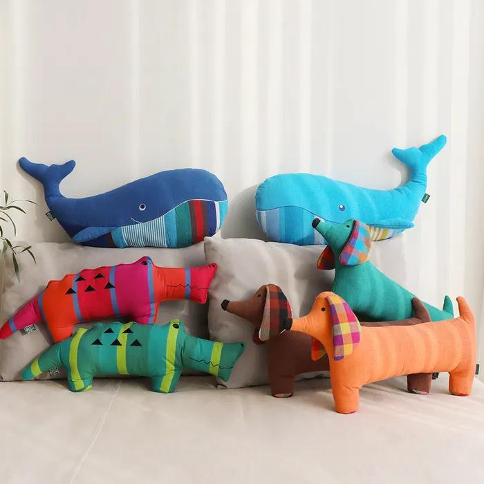 애착 애니멀 쿠션 베개 7종