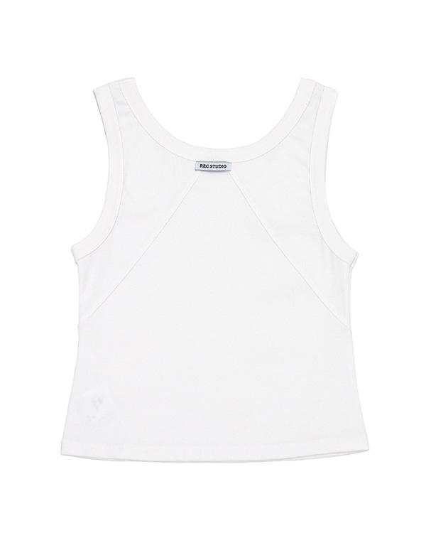 001 - LINE SLEVELESS - WHITE