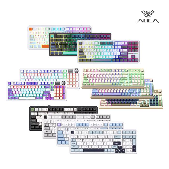[티몬] [히트상품] [AULA 시리즈] F87pro/F98/F99pro기계식 키보드 PC/RF4 보강판