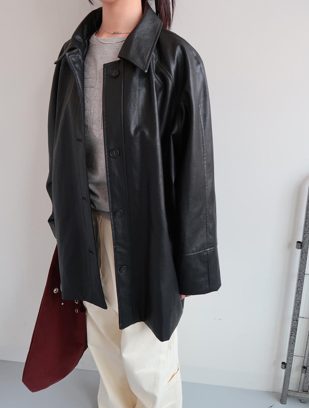 Vintage Flow Leather Jacket