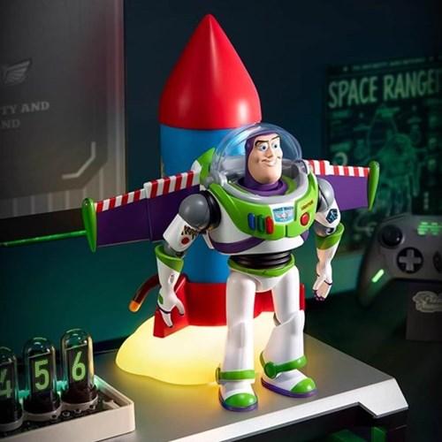 중국 디즈니랜드 토이스토리 버즈라이트 무드등 로켓 스피커