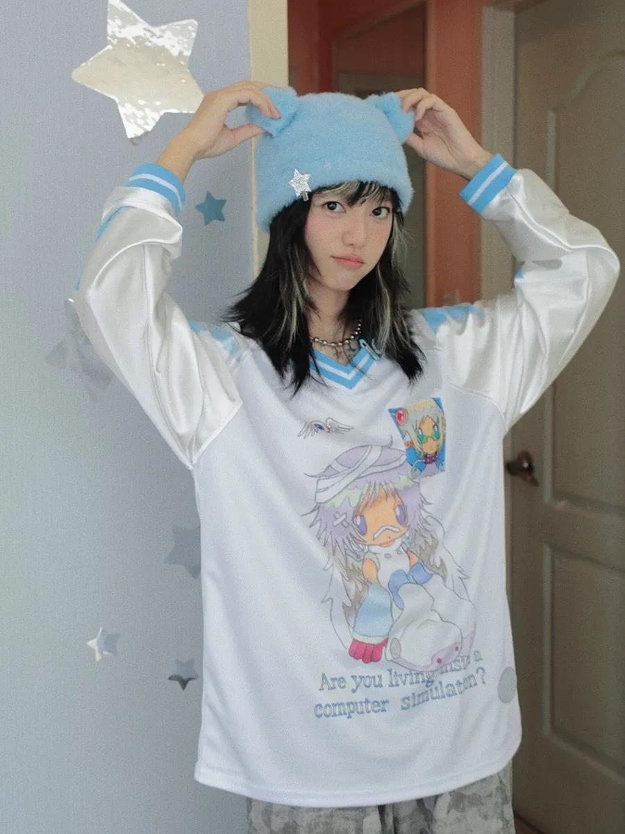 [★ Hashtag DDD ☆ ]oliwabiu co-branded Plug Long Sleeve Jersey