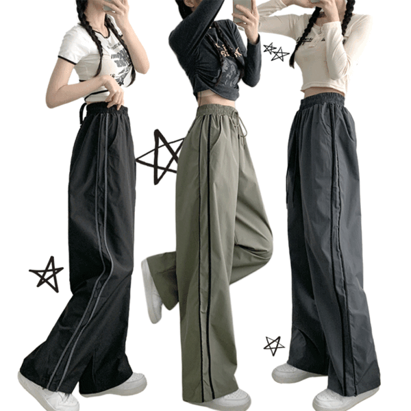 부기샵 3일만특가💗피터 트랙 와이드 롱 트레이닝 팬츠(3color!)