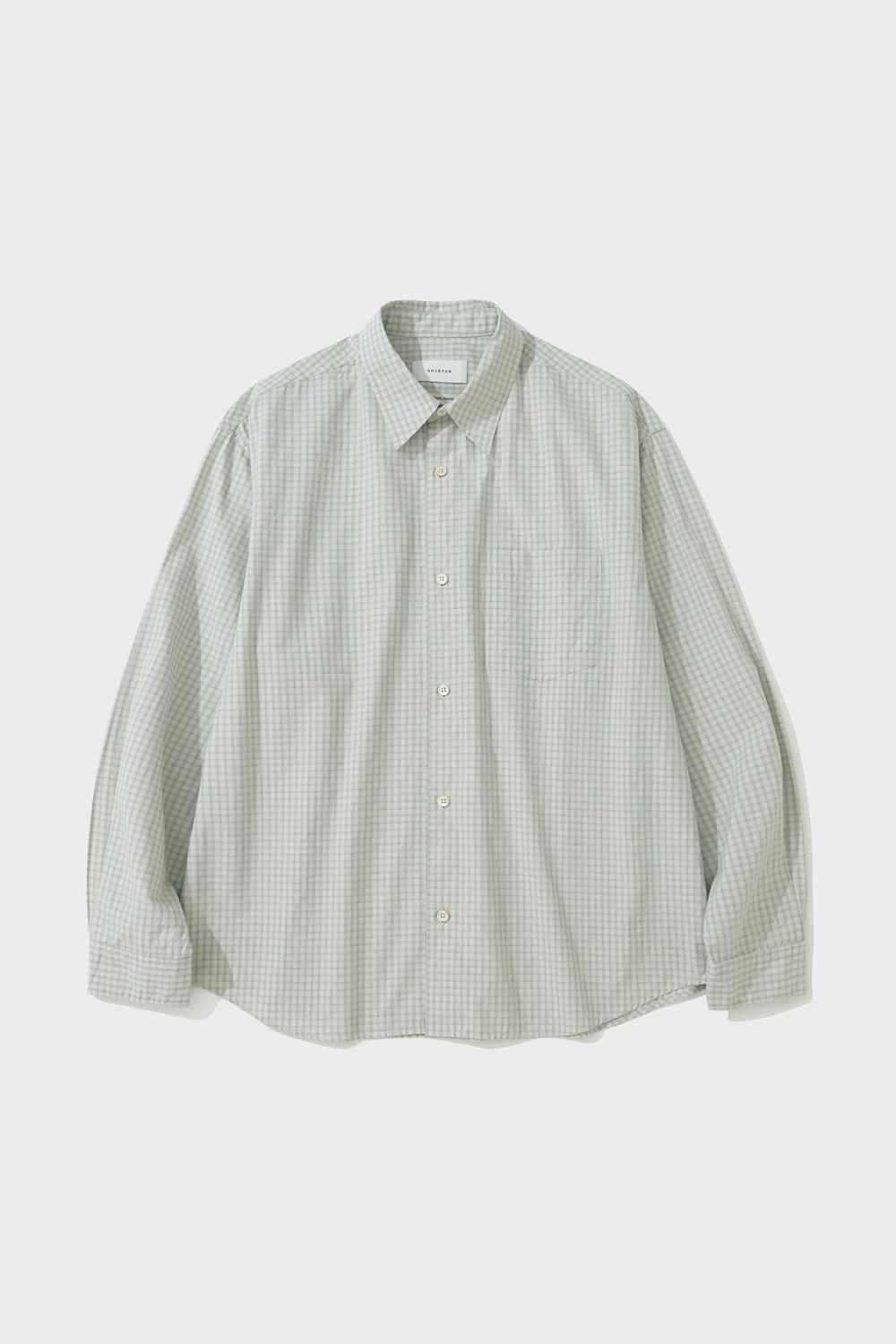 EDITOR CHECK SHIRT (GREEN)