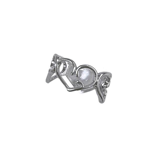 (XANADU) Wave Heart Ring