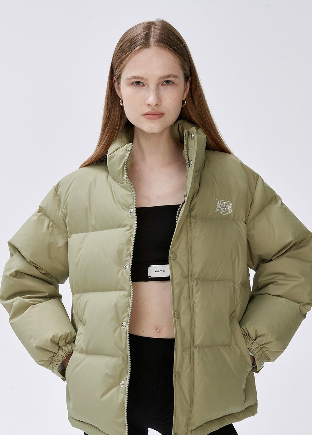DUCK DOWN PUFFER olive