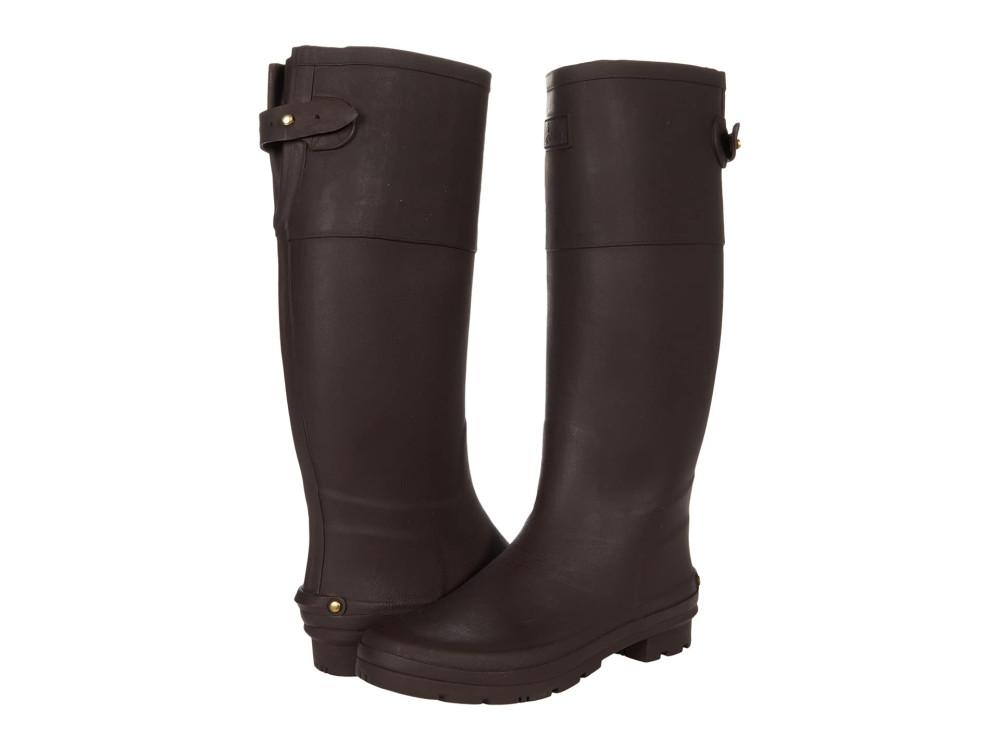 [관부가세 포함] 줄스 브로킹턴 톨 슬림 웰리 레인 부츠 Joules Brockington Tall Slim Wellies Dark brown