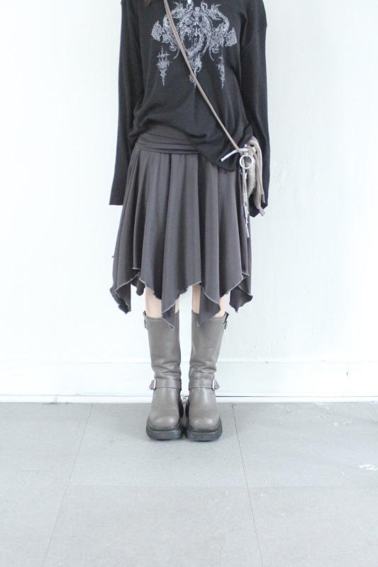 folding jersey skirt