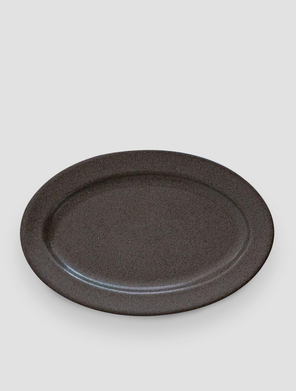 스톤 타원 접시