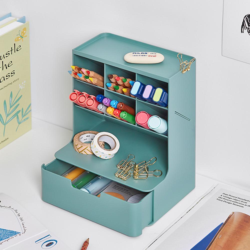 하이브 데스크 오거나이저 실용적 정리함 데스크 정리 책상 정리 인테리어