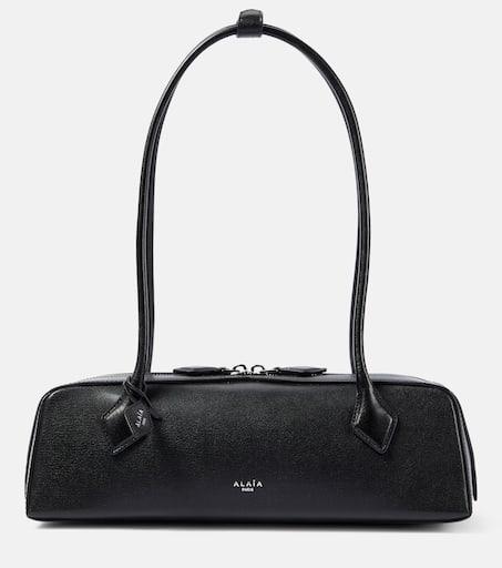 Le Teckel 레더 숄더 백