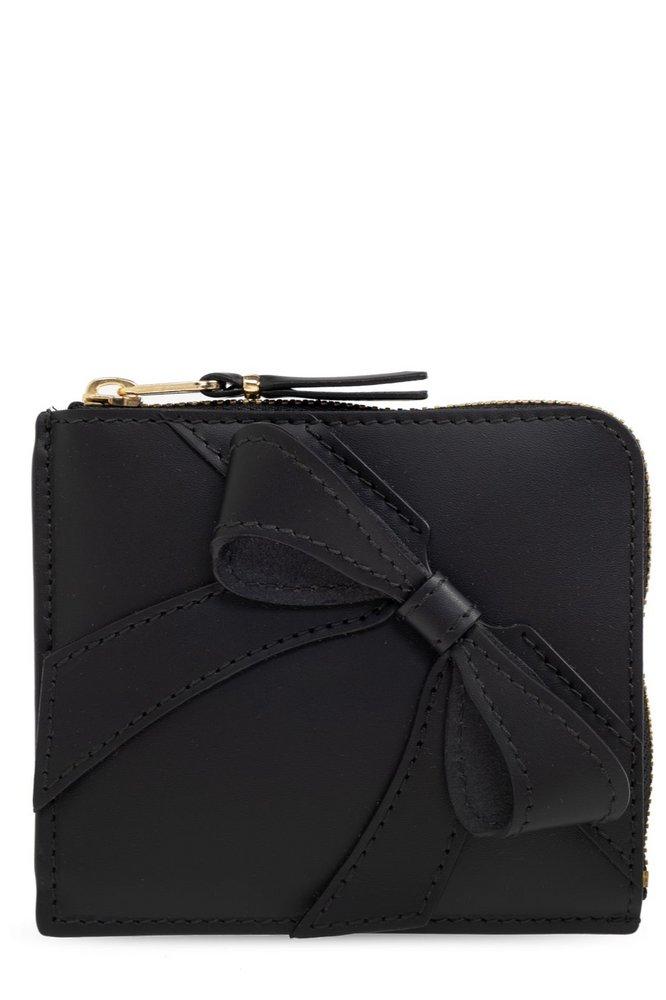 Comme des Garçons Wallet Big Bow Zipped Wallet