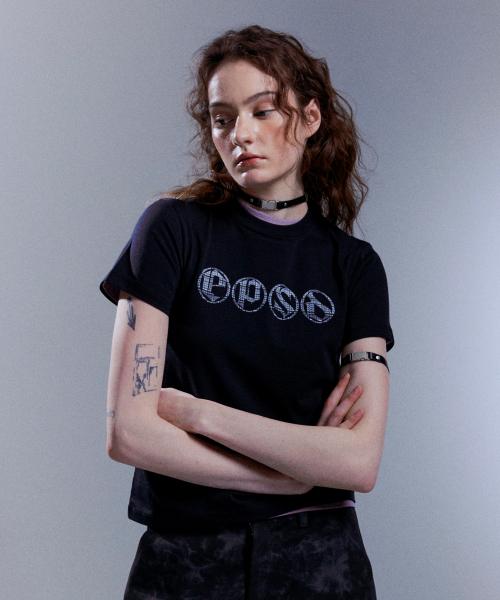 EPSD 크롭 티셔츠 블랙