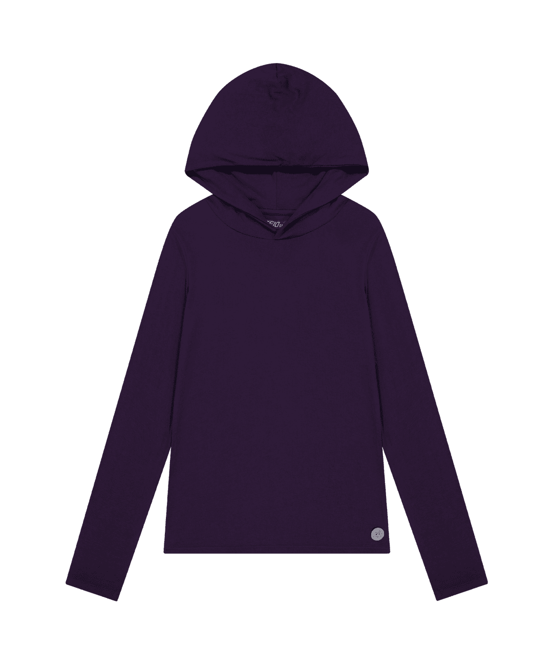038 SLIM HOODIE LONG SLEEVES PURPLE