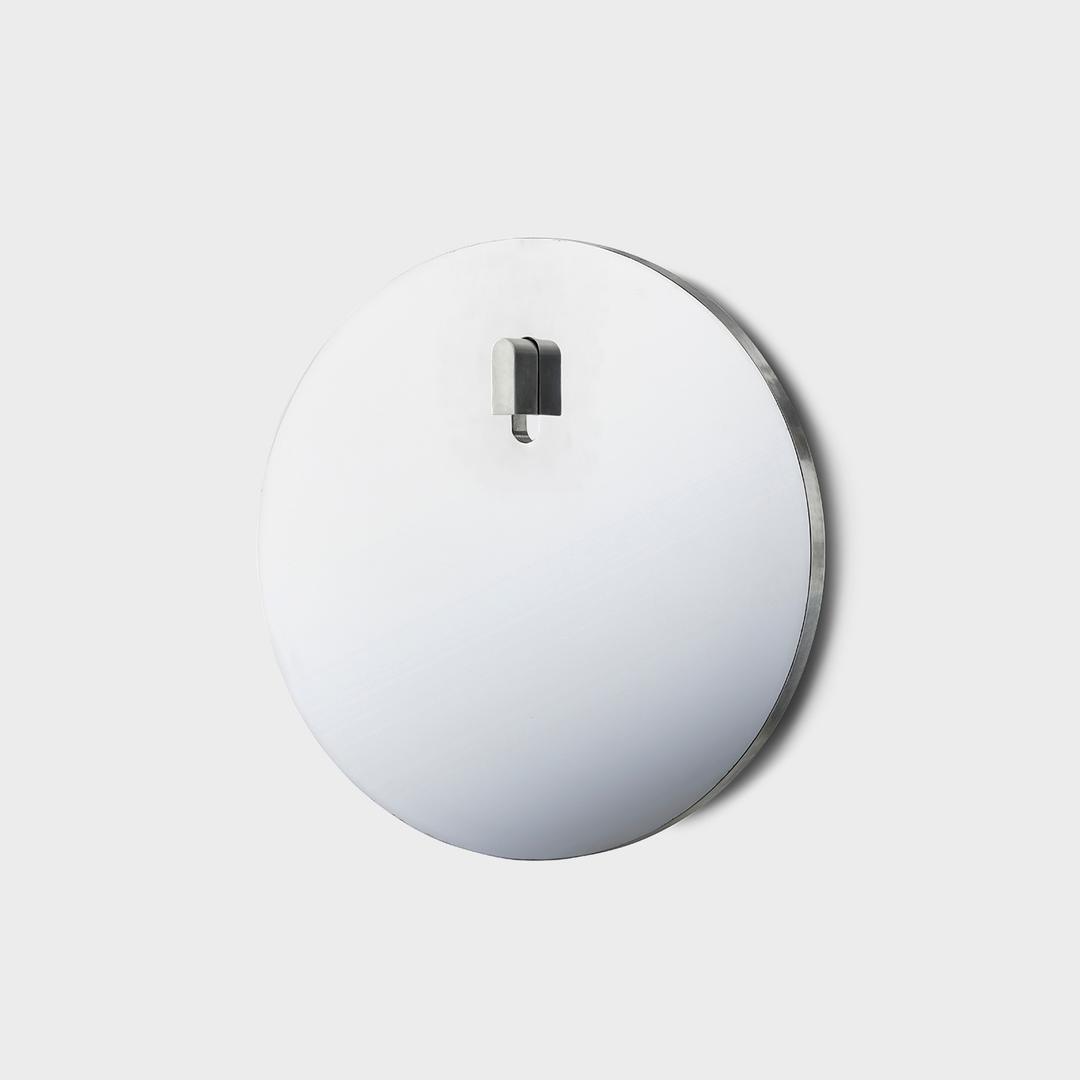 Monile Mirror Circle, Stainless Steel Hook