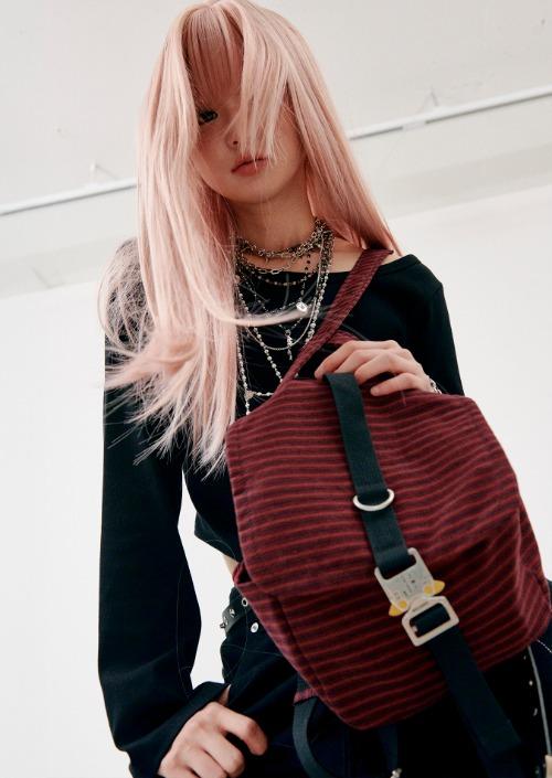 5PM30 Backpack Stripe Mini _ Red