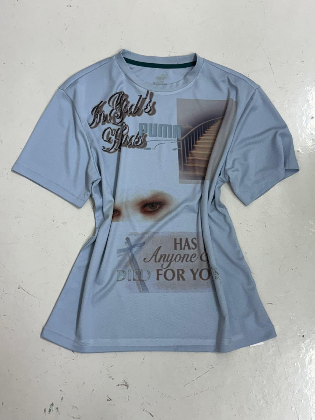 Puma printed jersey tee