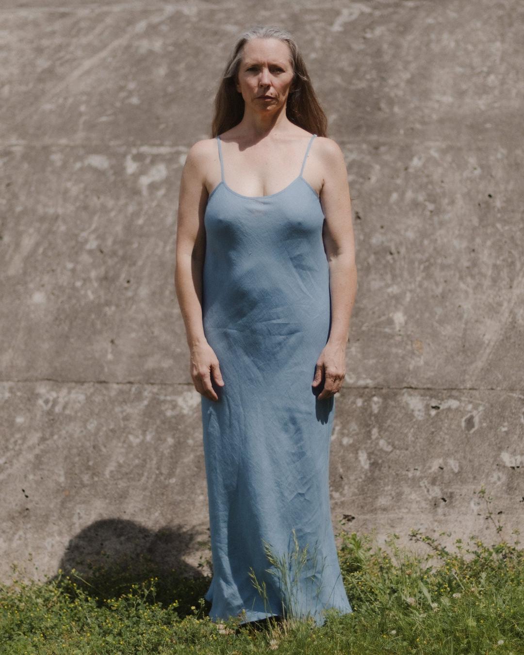 Dydine Dress - TRUSS BLUE / XS