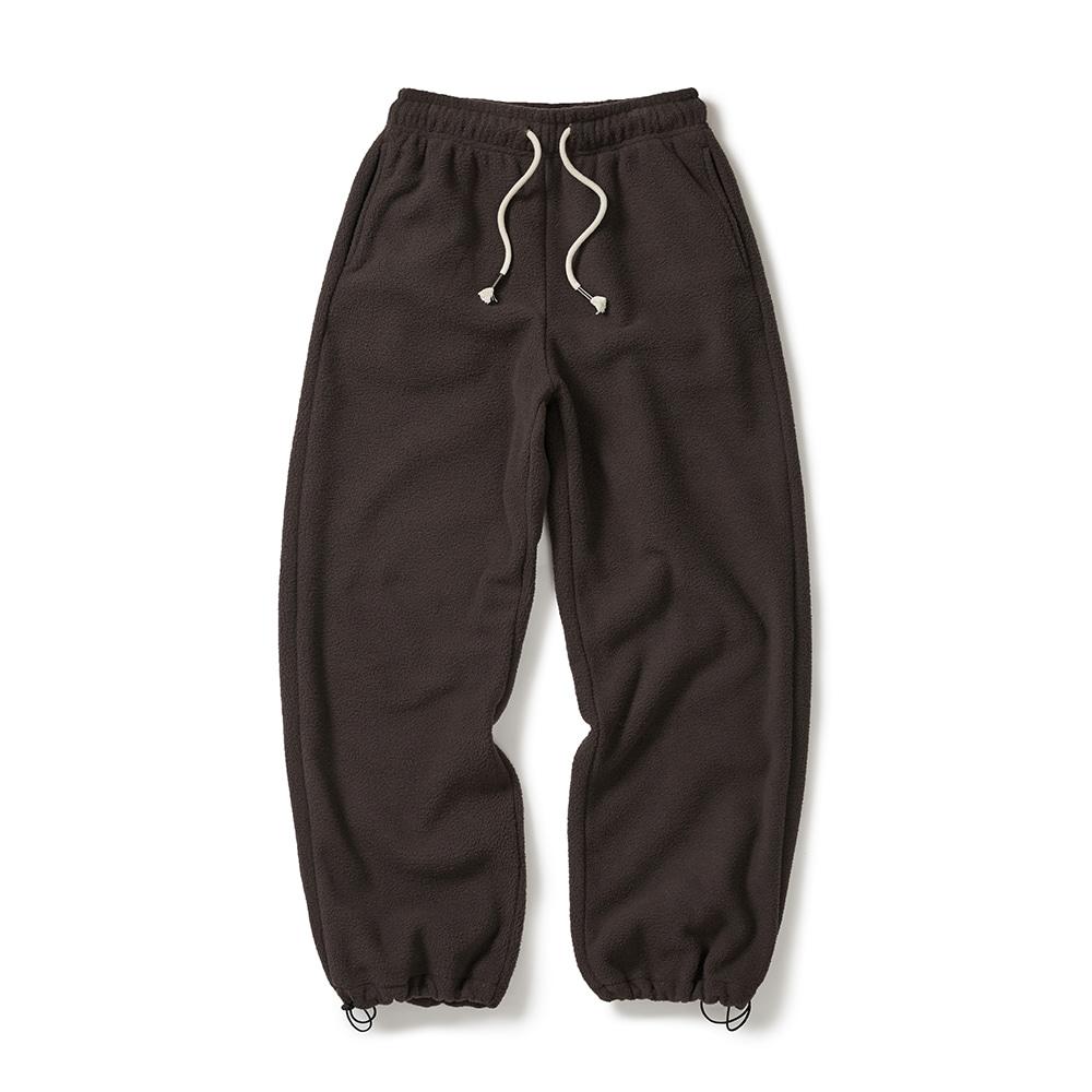 Fluffy String Pants / Dark Brown