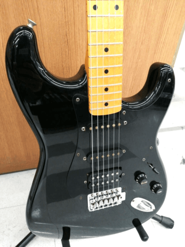 Fender Japan ST-456 블랙 HSS Stratocaster 중고 일렉트릭 기타 일제 O