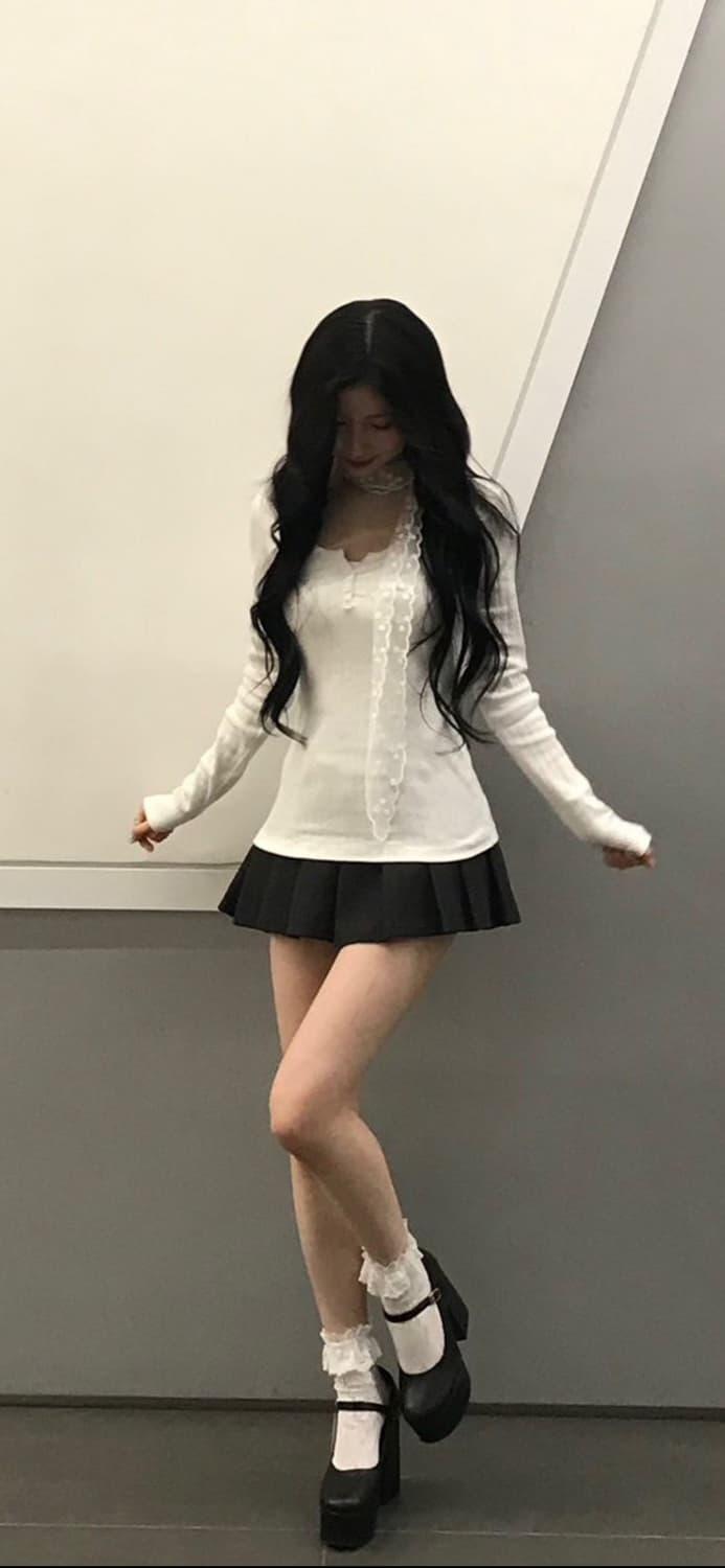 아사 착용) 브랜디멜빌 펀칭탑 새상품 | 후루츠패밀리