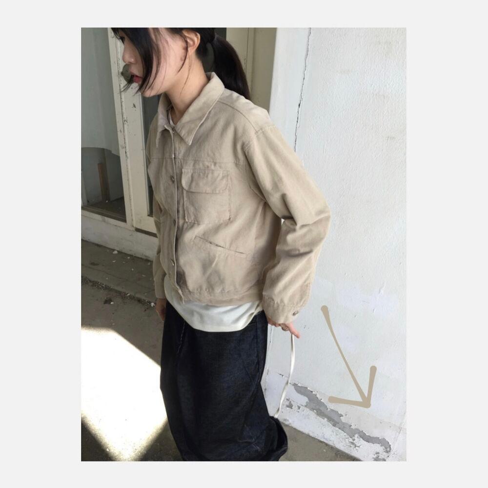 골덴 심플 자켓