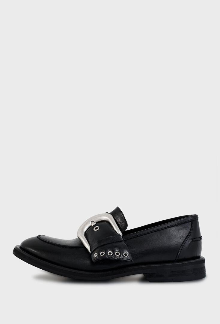 Vintage Chunky Loafer_Black
