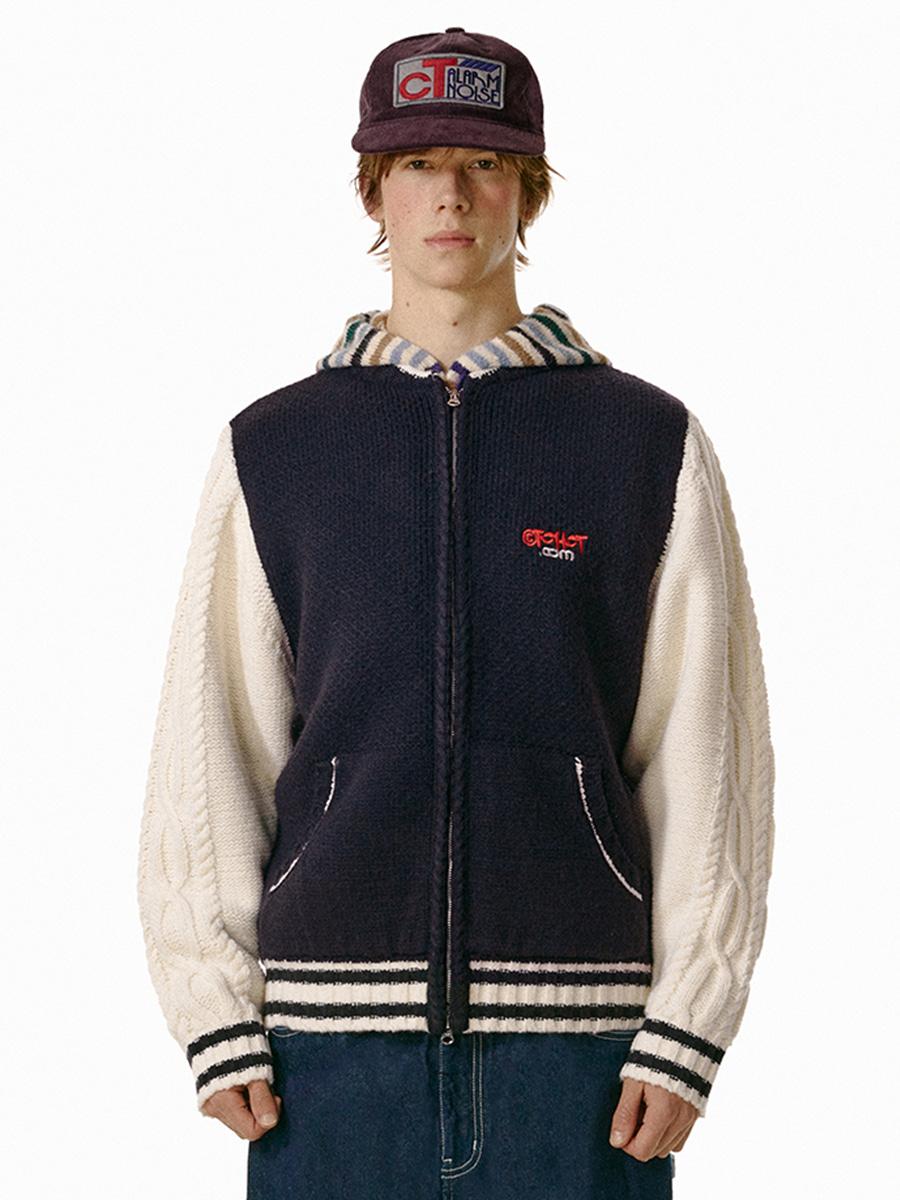 T.R.G. Knit Cardigan Navy