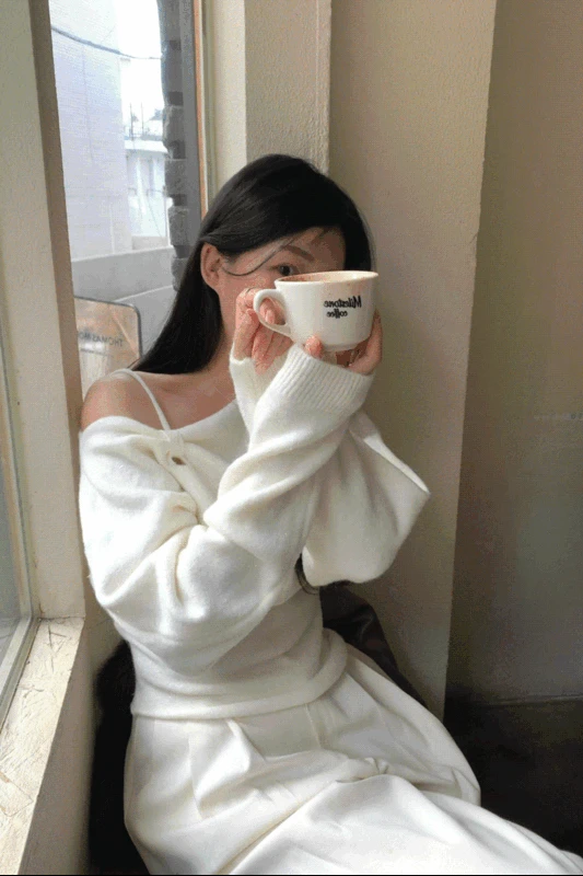 (순차출고/여유주문) winter ribboni layered set !