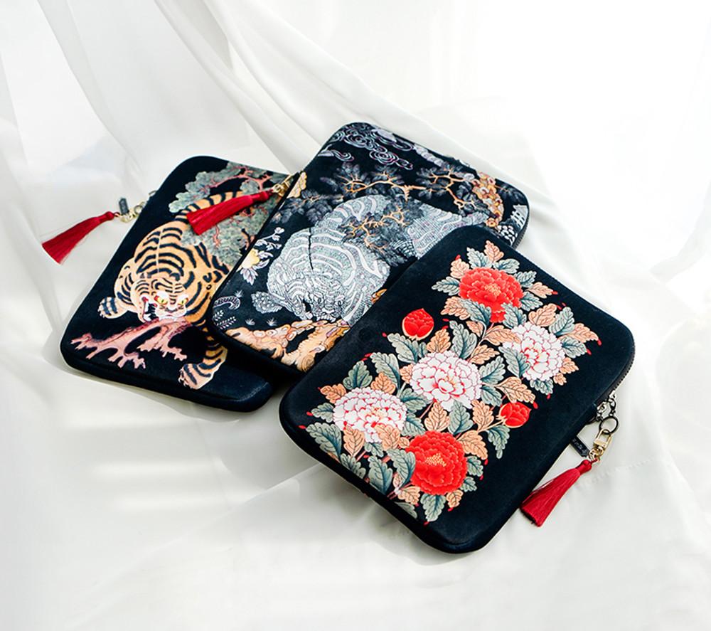 오색찬란코리아 아이패드 갤럭시탭 태블릿 노트북 파우치 11인치