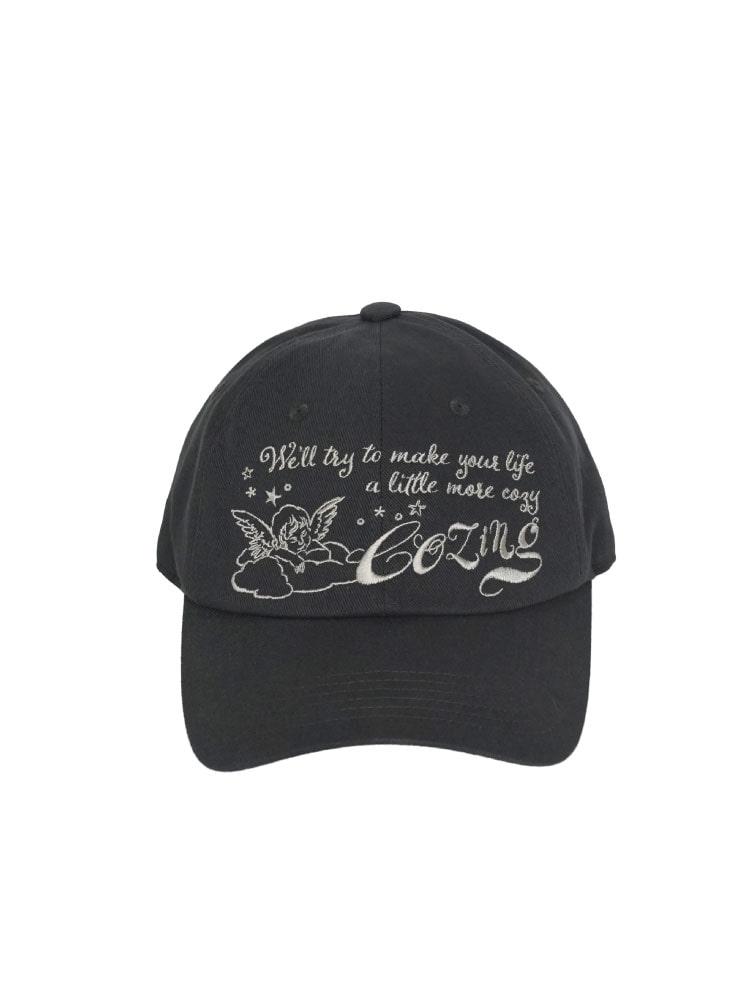 Fairy ballcap_charcoal