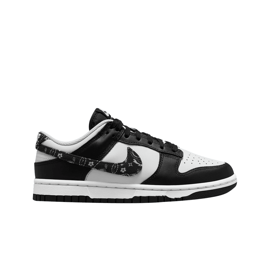(W) Nike Dunk Low Essential Black Paisley