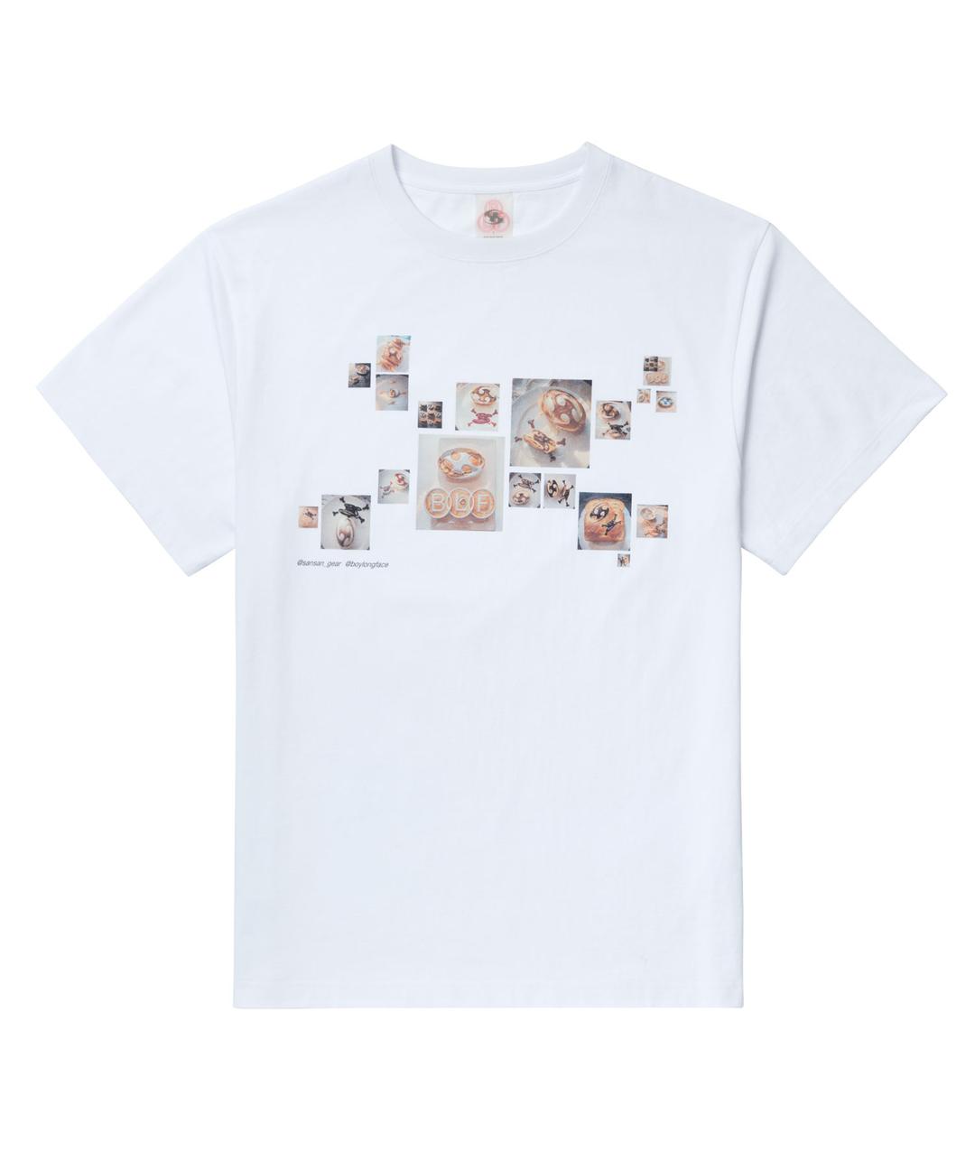 SANSAN BLF BREAD T-SHIRT WHITE
