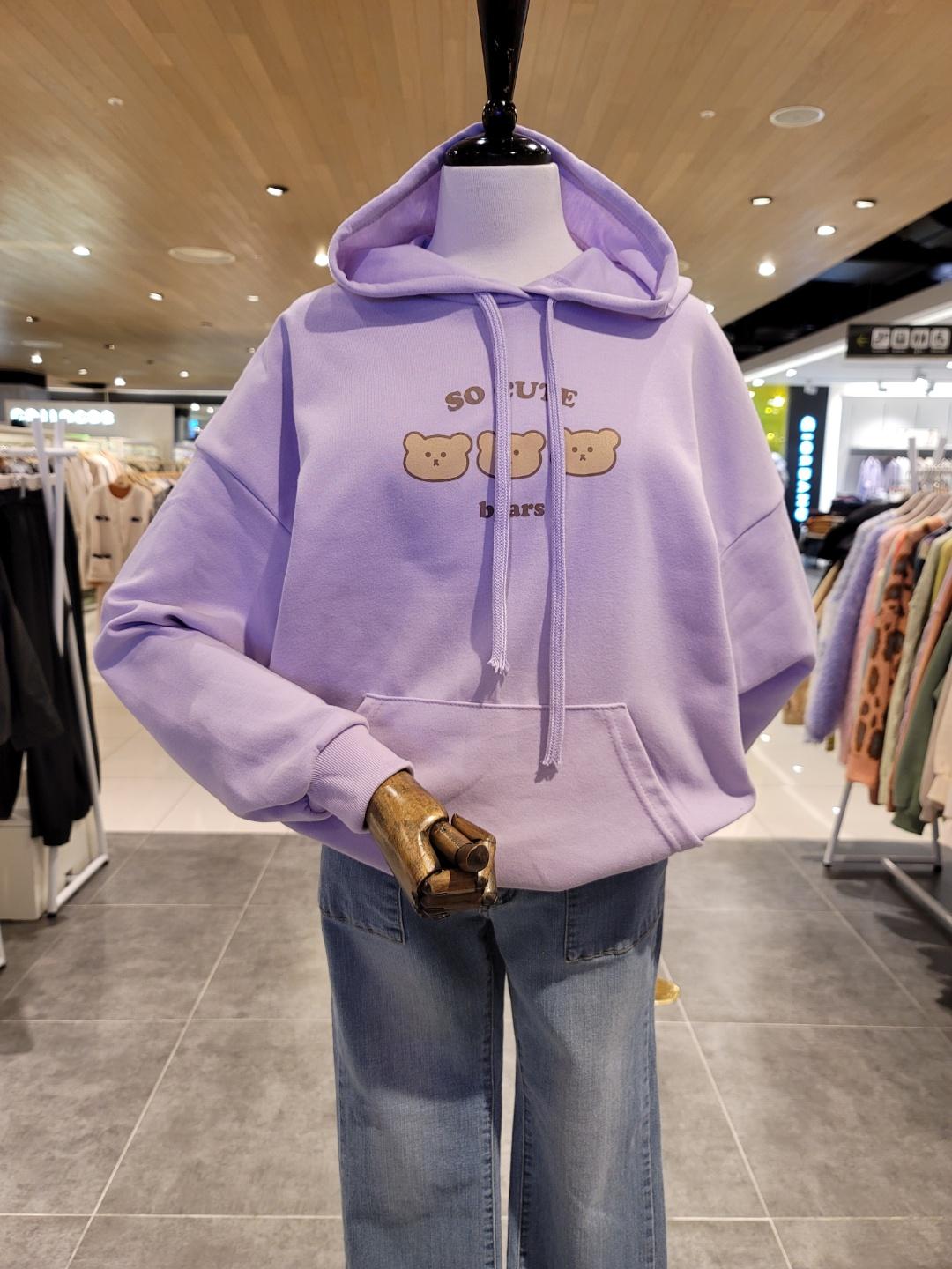 [나인스텝] 곰돌이후드티 N22NT2111