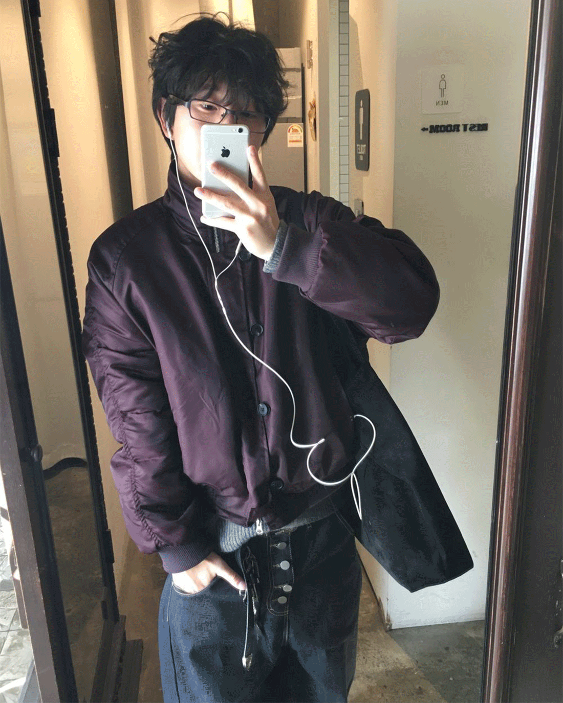 디파처 셔링 패딩 재킷 2C