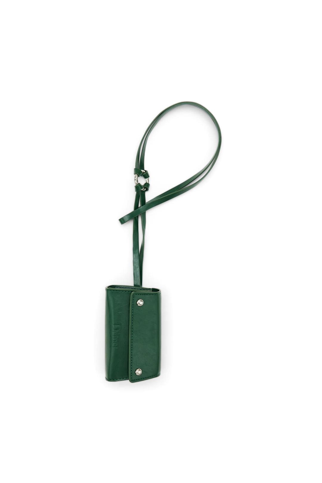 LIPSTICK CASE CHARM IN GREEN