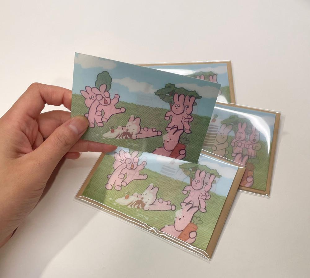 [렌티카드] 토끼마을 시리즈