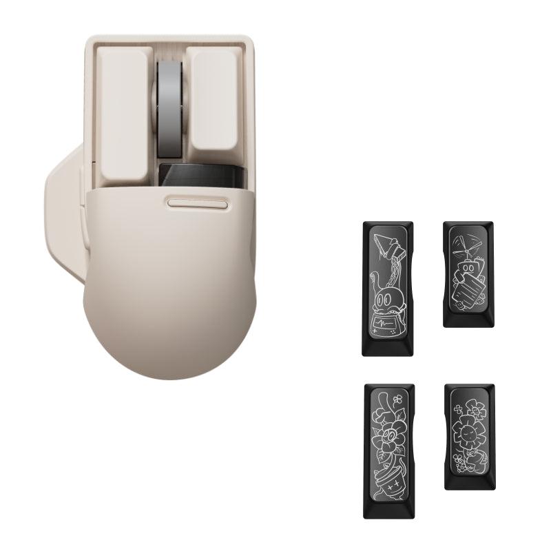 LOFREE TOUCH PBT Wireless Mouse - Tofu Version / Rush Street Set