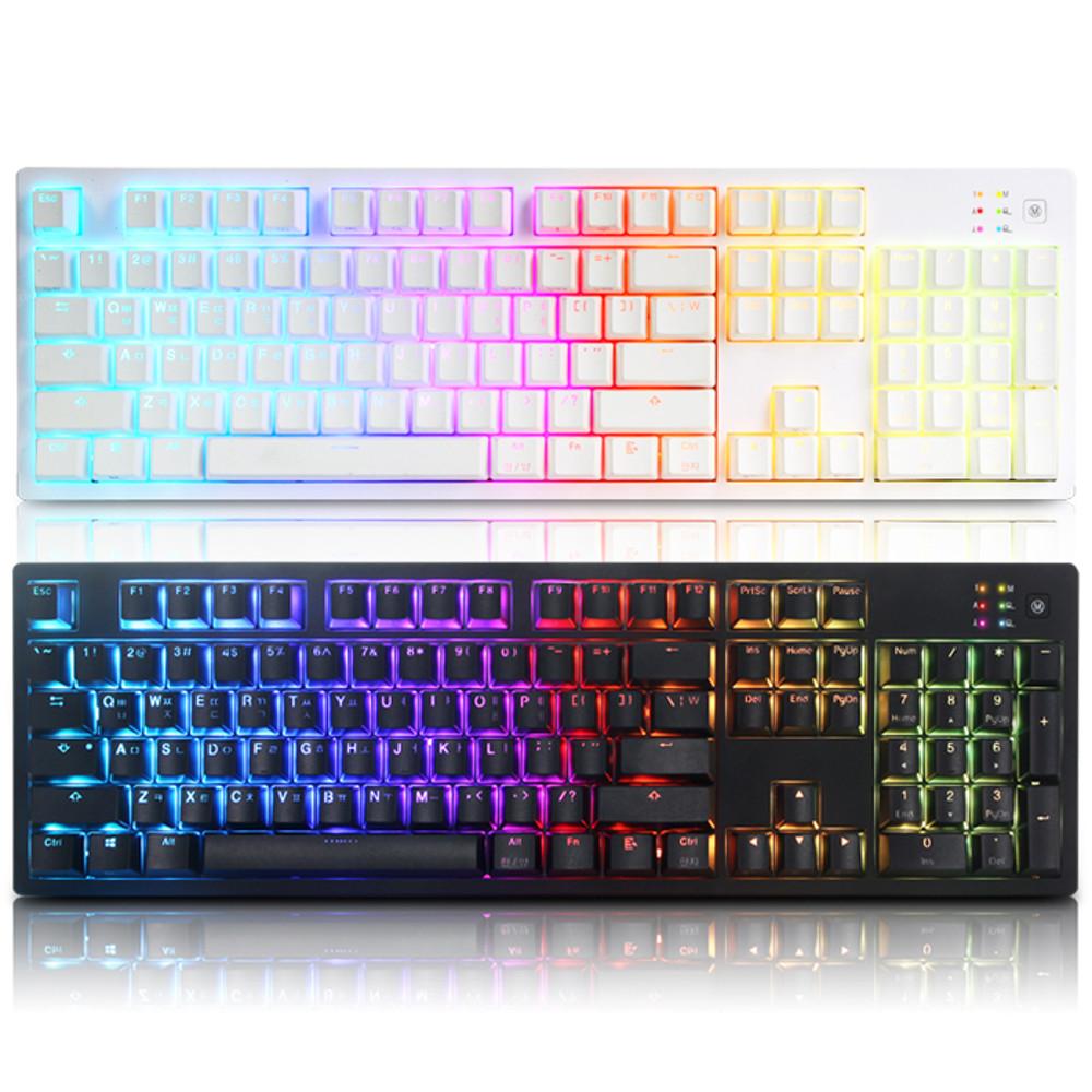 [ N도착 ] 앱코 K995P V3 45g 무접점 RGB PBT 완전방수 프리미엄 무접점키보드