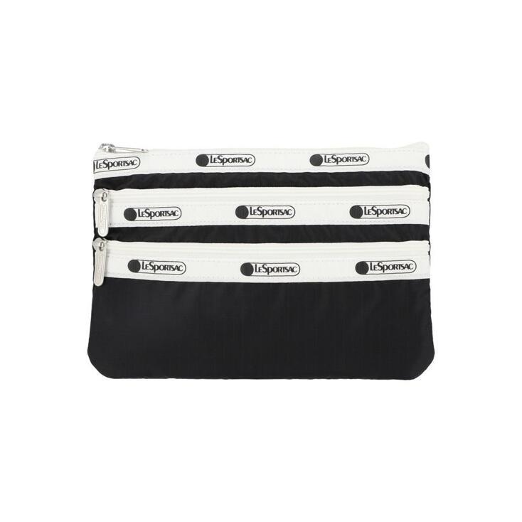 스펙테이터 블랙 쓰리집 코스메틱 파우치