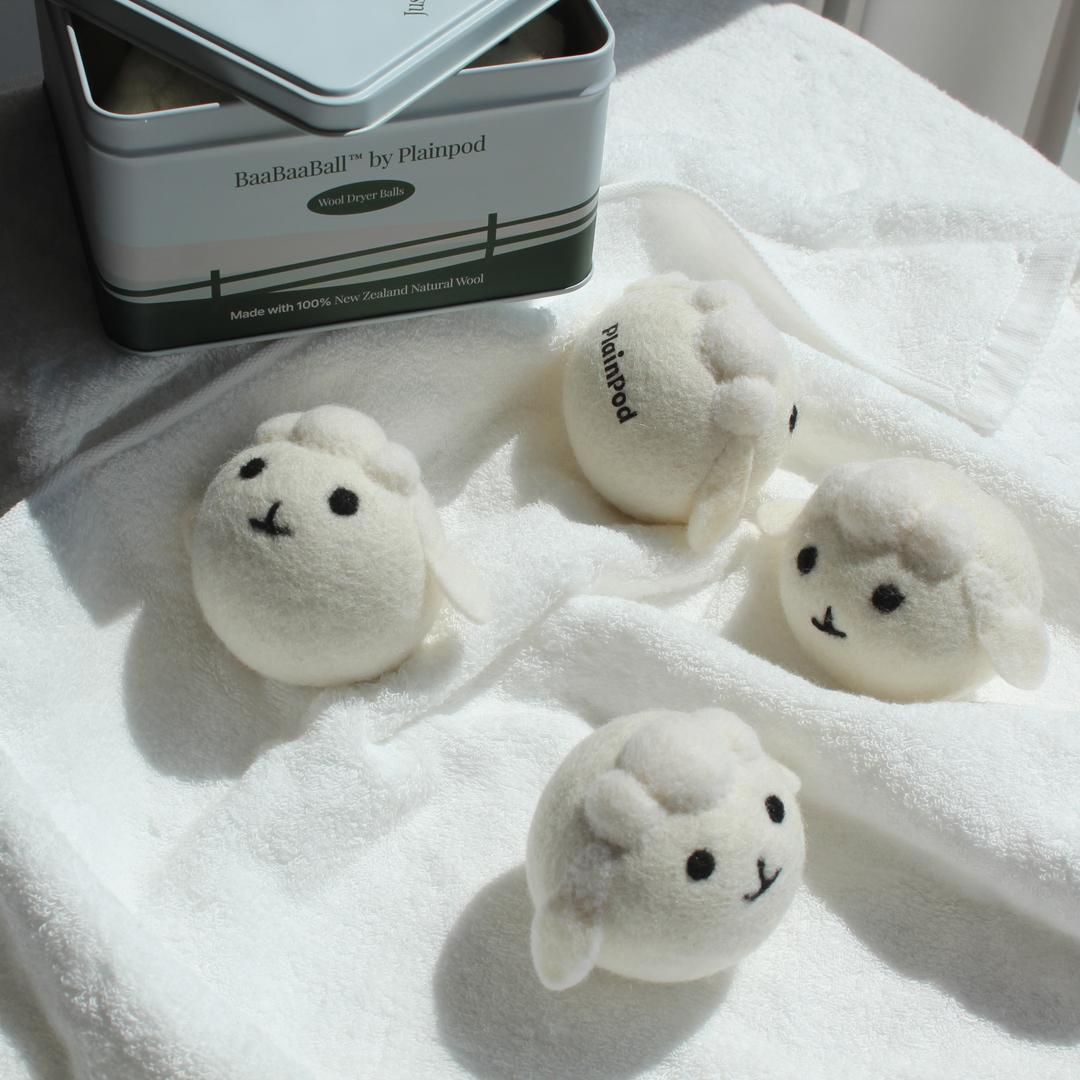 [플레인팟] 건조기용 울볼 바바볼 틴케이스 세트