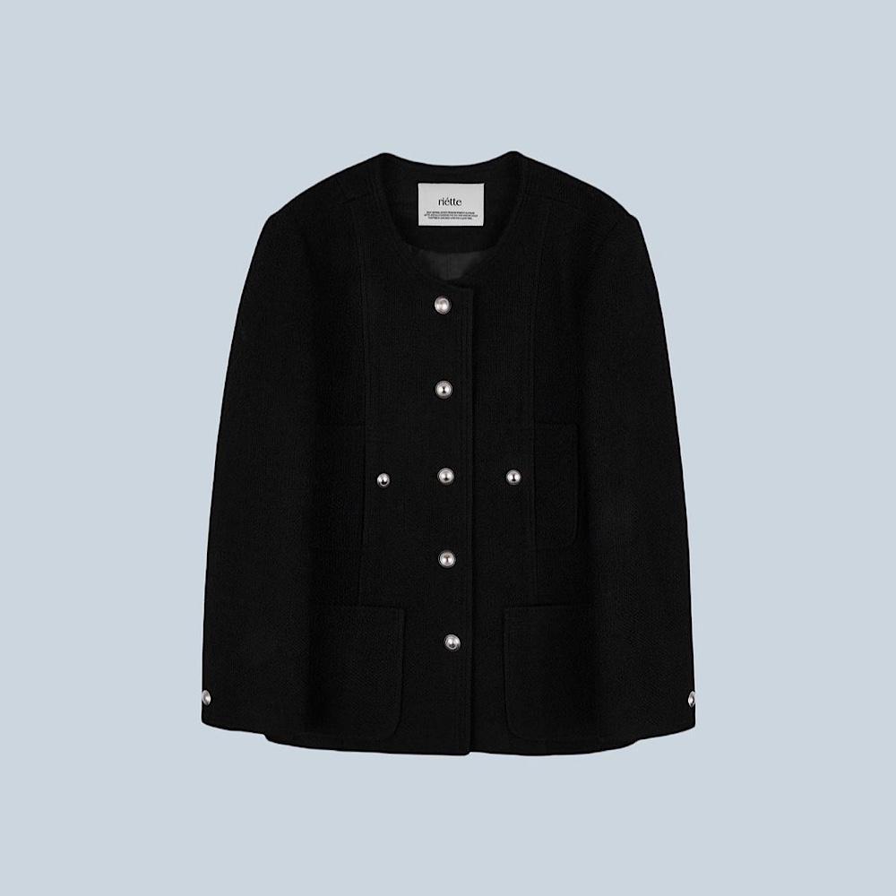 떠유니 (sale/당일) 리에뜨 르네 자켓 riette 트위드 떠유니