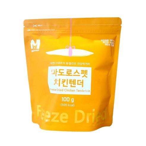 마도로스펫 반려동물 건조 트릿 간식 100g, 치킨텐더, 100g, 1개