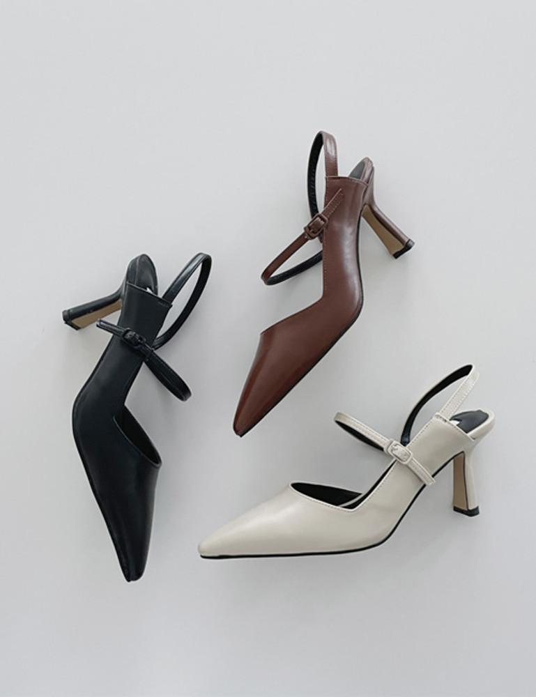 듀오 슬링백 힐 [3color]
