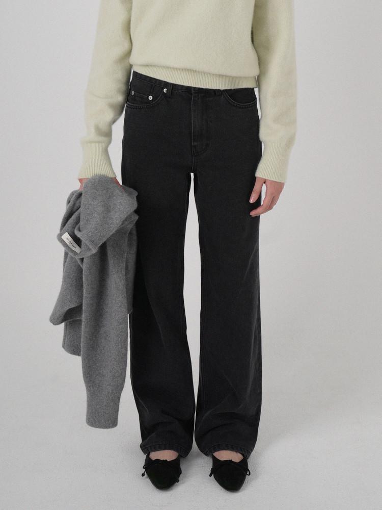 [2ND] RP ESSENTIAL STRAIGHT DENIM - BLACK